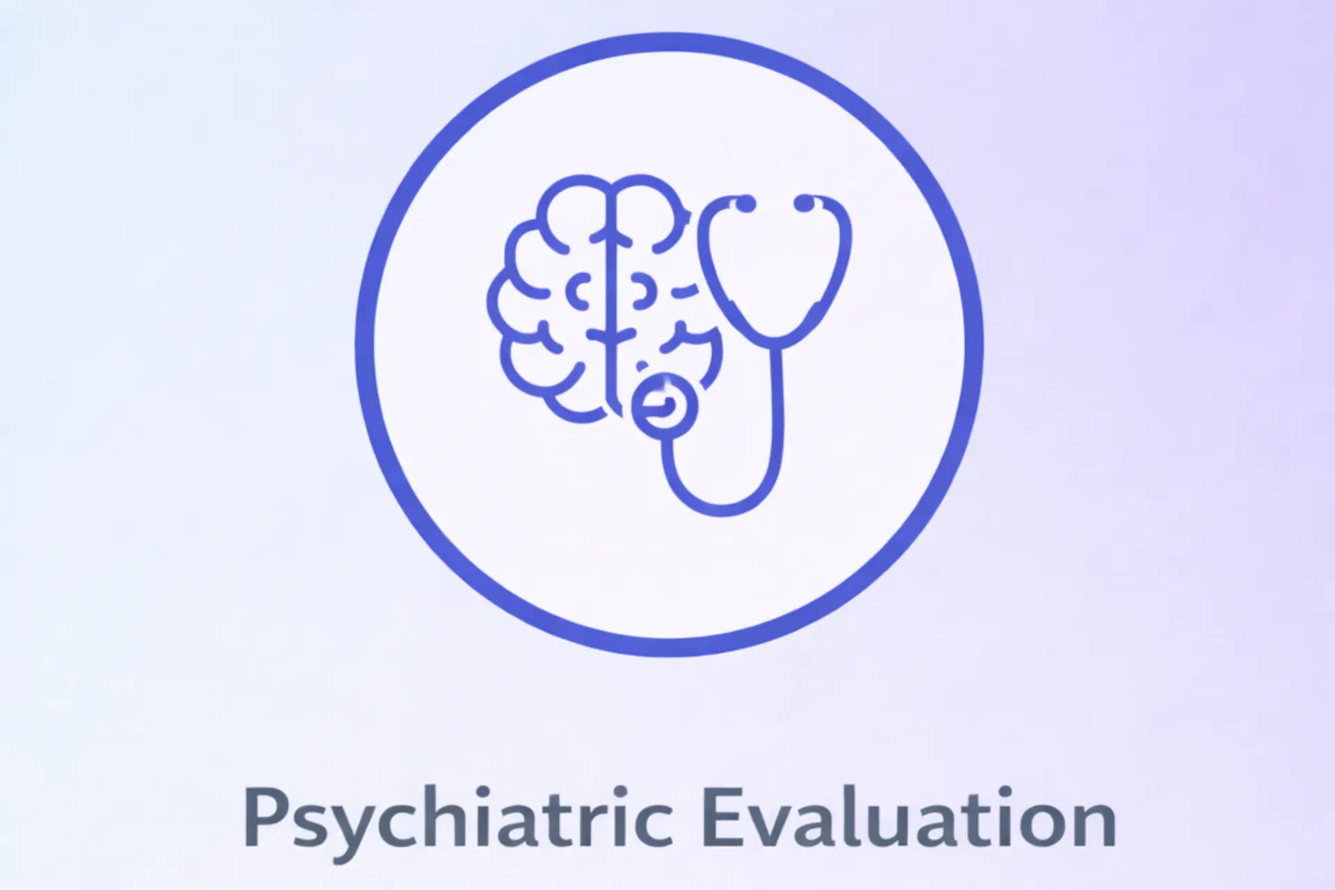 Psychiatric Evaluation service icon - Dual diagnosis assessment for co-occurring mental health conditions
