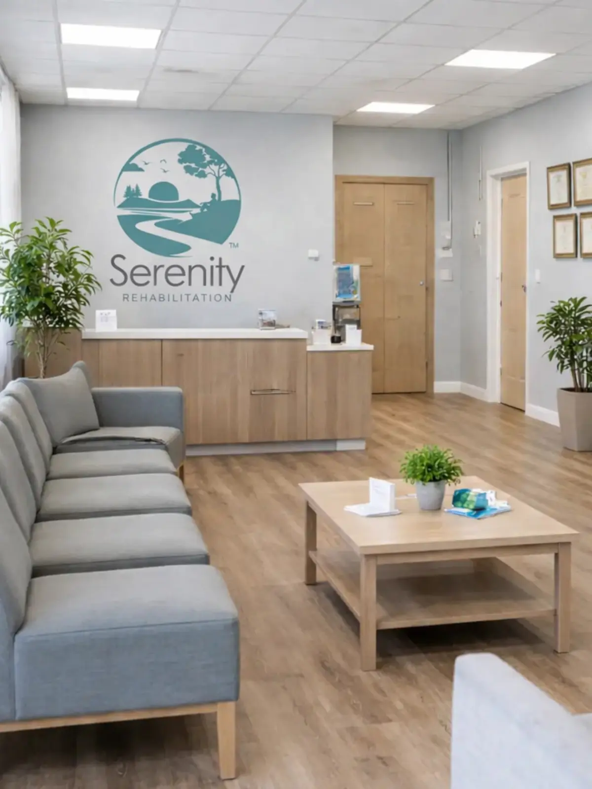 Serenity Rehabilitation Center in Pontiac, Michigan, showing a welcoming, accessible addiction treatment facility with patient-friendly entrance and parking.